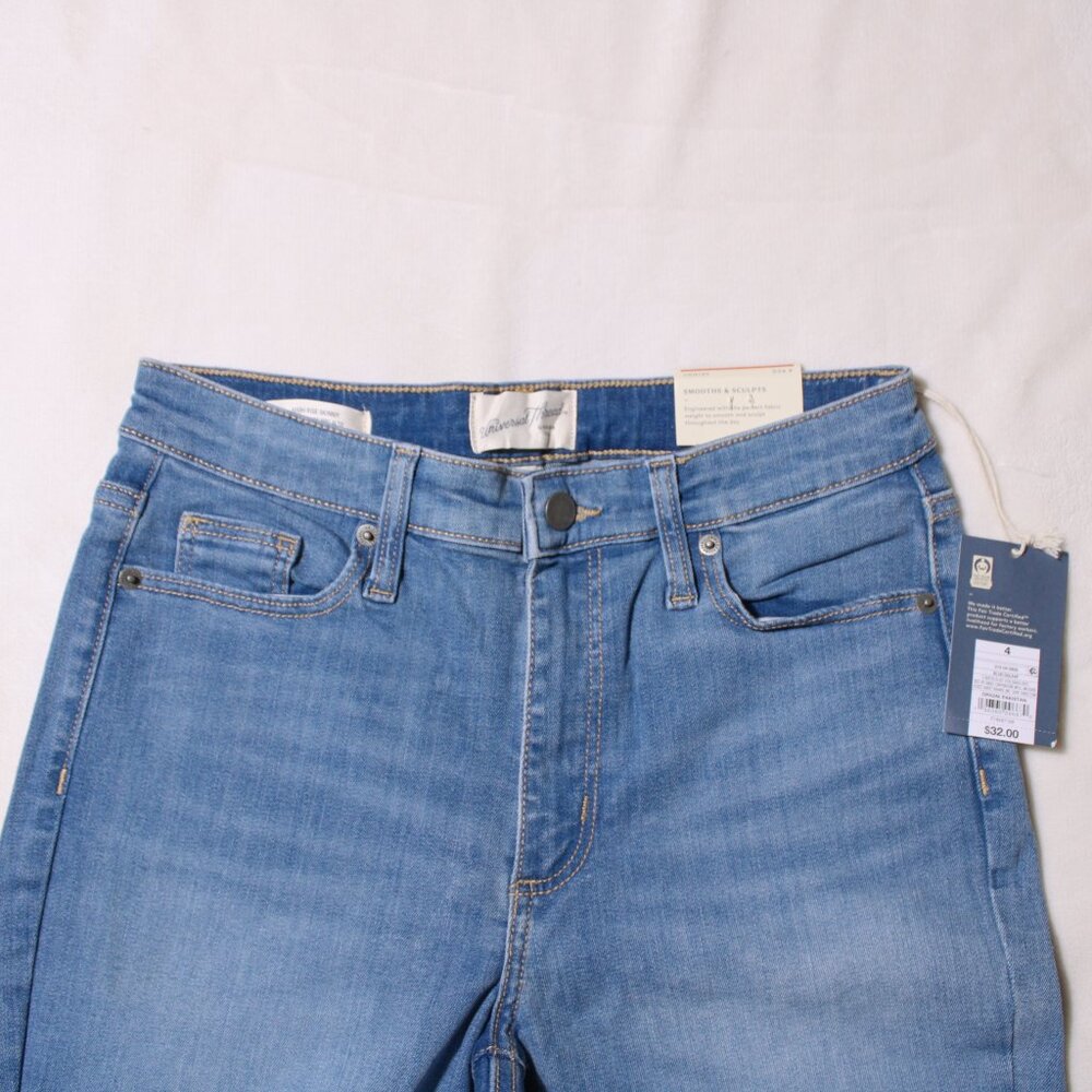 Universal Thread Womens Patchwork Denim Skinny Je… - image 4